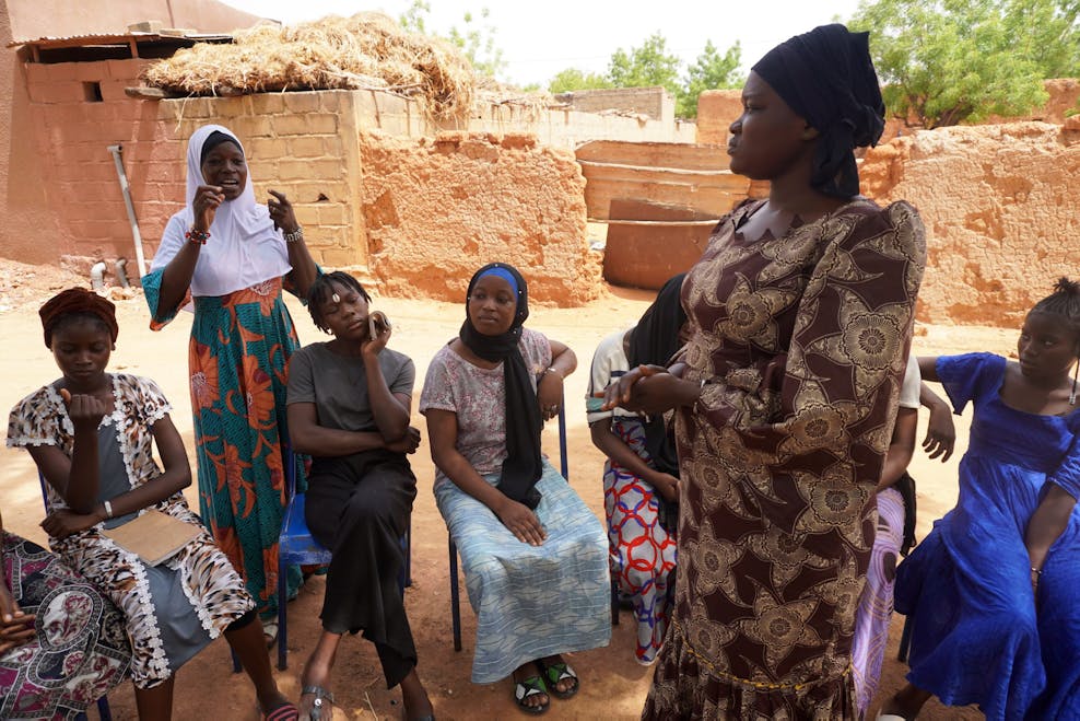 Leven zonder geweld: meisjes in Mali eisen verandering