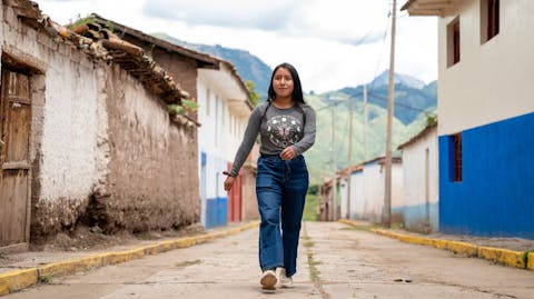 Mitzy, 15, onderneemt stappen tegen geweld in haar community