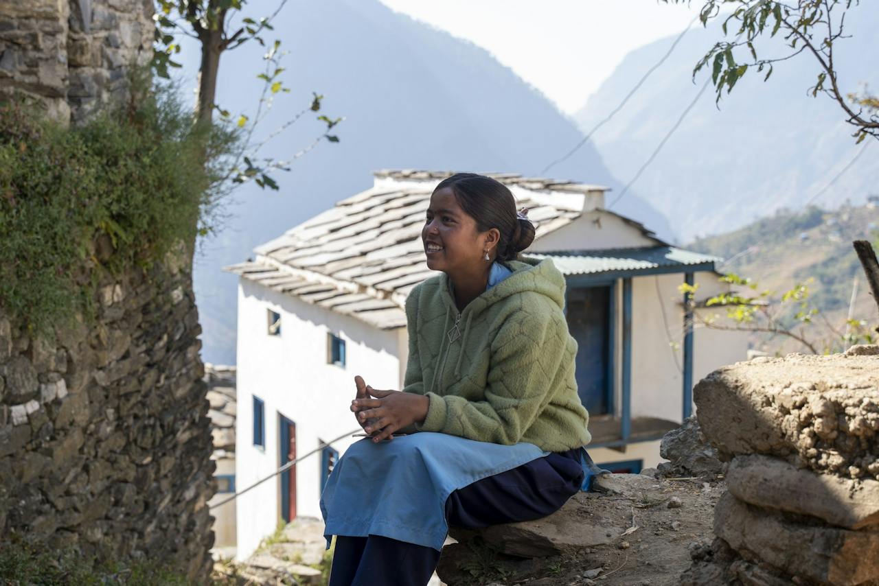 Tijdens haar menstruatie moest Kokila buiten slapen | Plan International