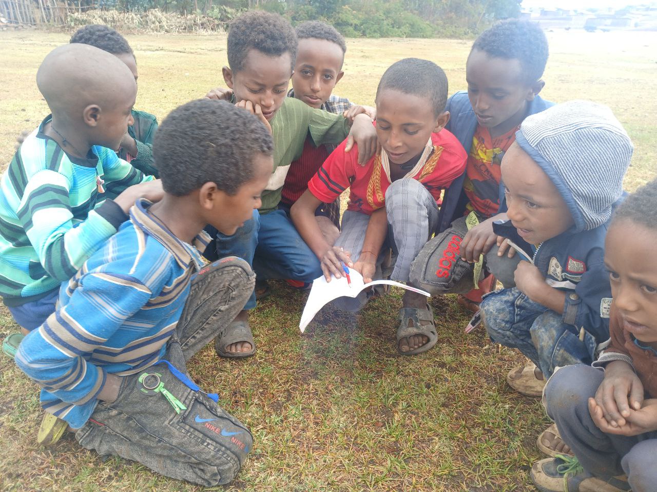 Bereket met andere kinderen