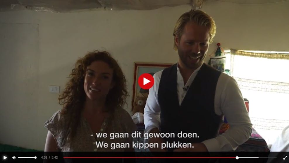 Katja en Thijs leven als een echte local Katja en Thijs leven als een echte local