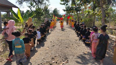 Welkomstceremonie Indonesie