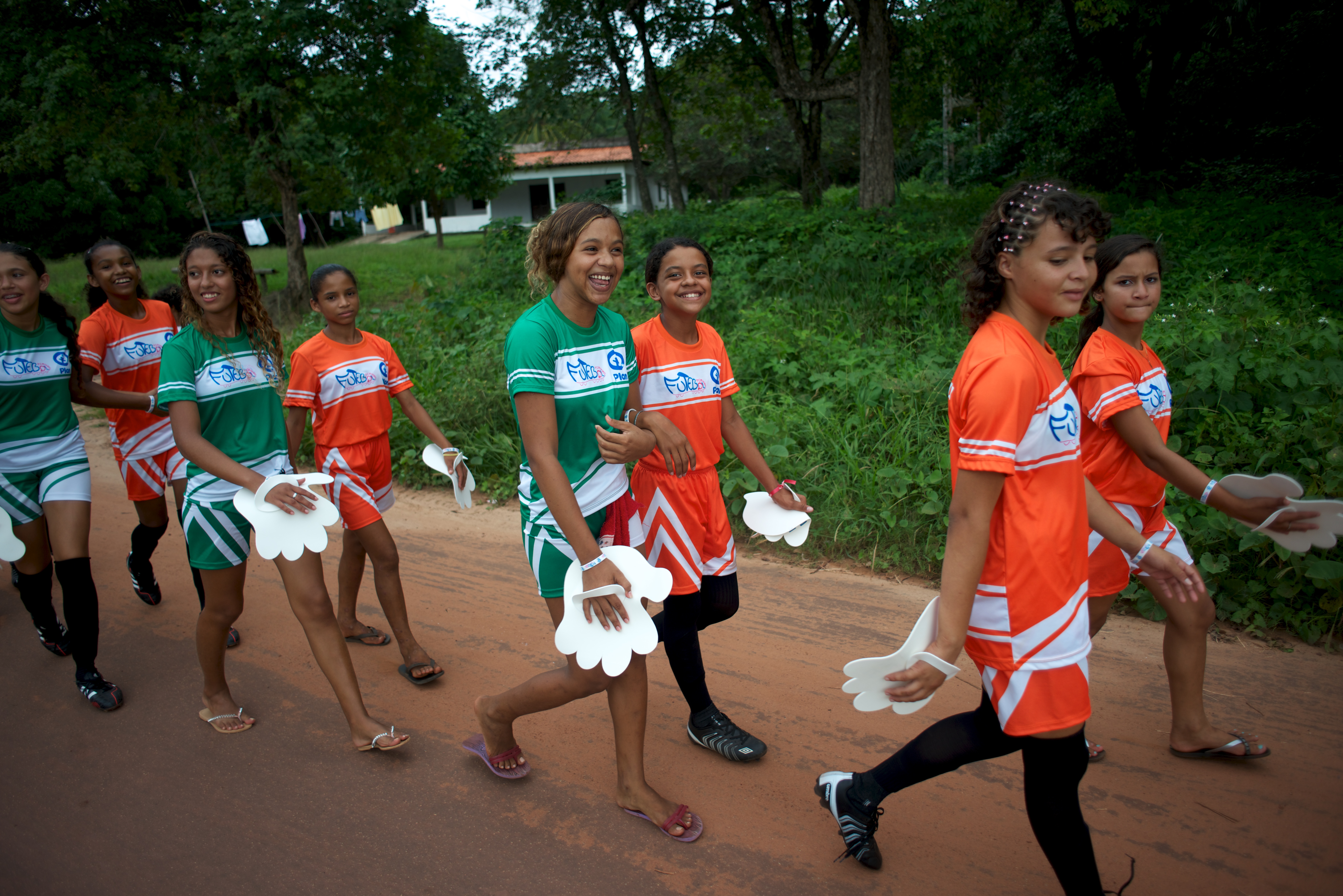 meisjesvoetbal Brazilië