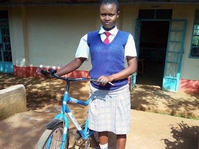 Kenia onderwijs fietsen