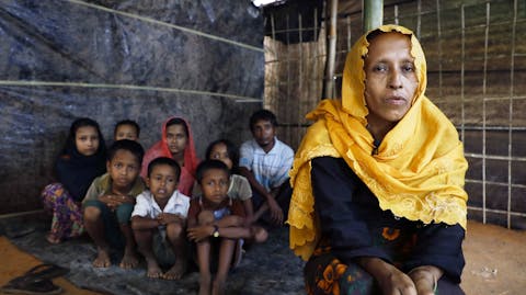 Rohingya vluchtelingen Bangladesh