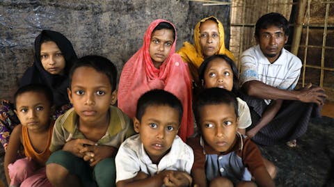 Rohingya vluchtelingen Bangladesh